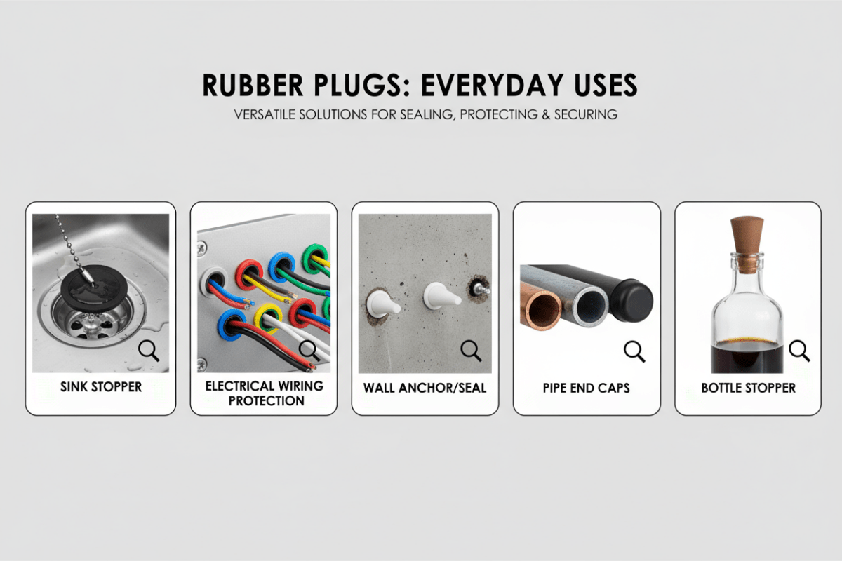 What Are Rubber Plugs Used For? - HomeDIYer