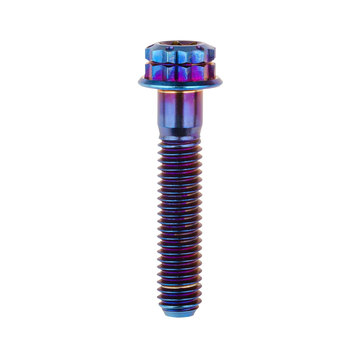 M4 M5 M6 M8 TC4 Titanium Screws Torx/Hex 6 colors 10-60mm （5Pcs）