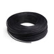 Black Grey PVC Single Core Shielded Wire Signal Audio Cable Soft 10AWG - 28AWG