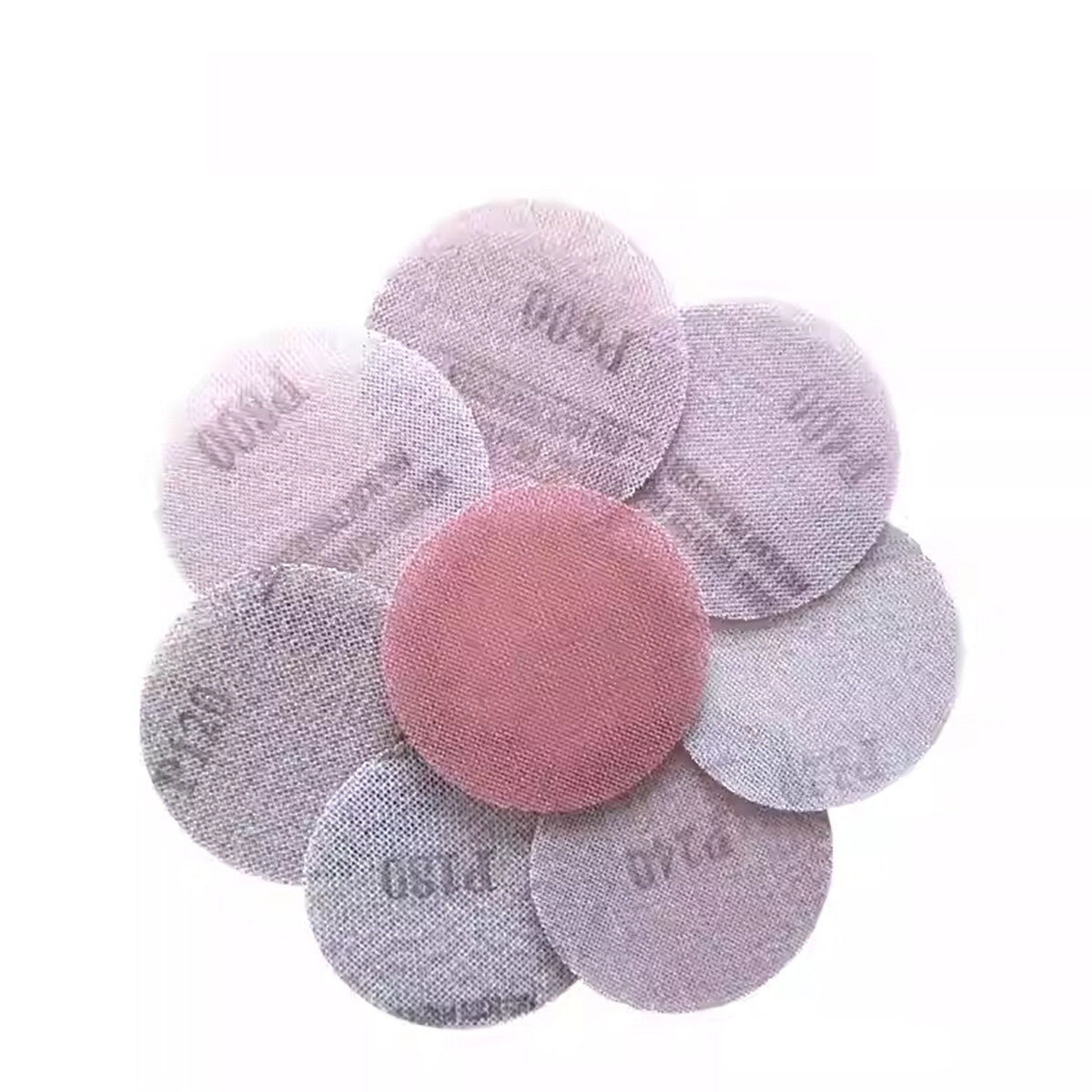 3" 5" 6" Mesh Sanding Discs — P80 to P1000 Grit Hook & Loop Sandpaper for Random Orbital Sanders
