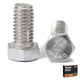 A2 Stainless Steel Hexagon Head Set Screws – Fully Threaded Bolts M4 to M12 | DIN933
