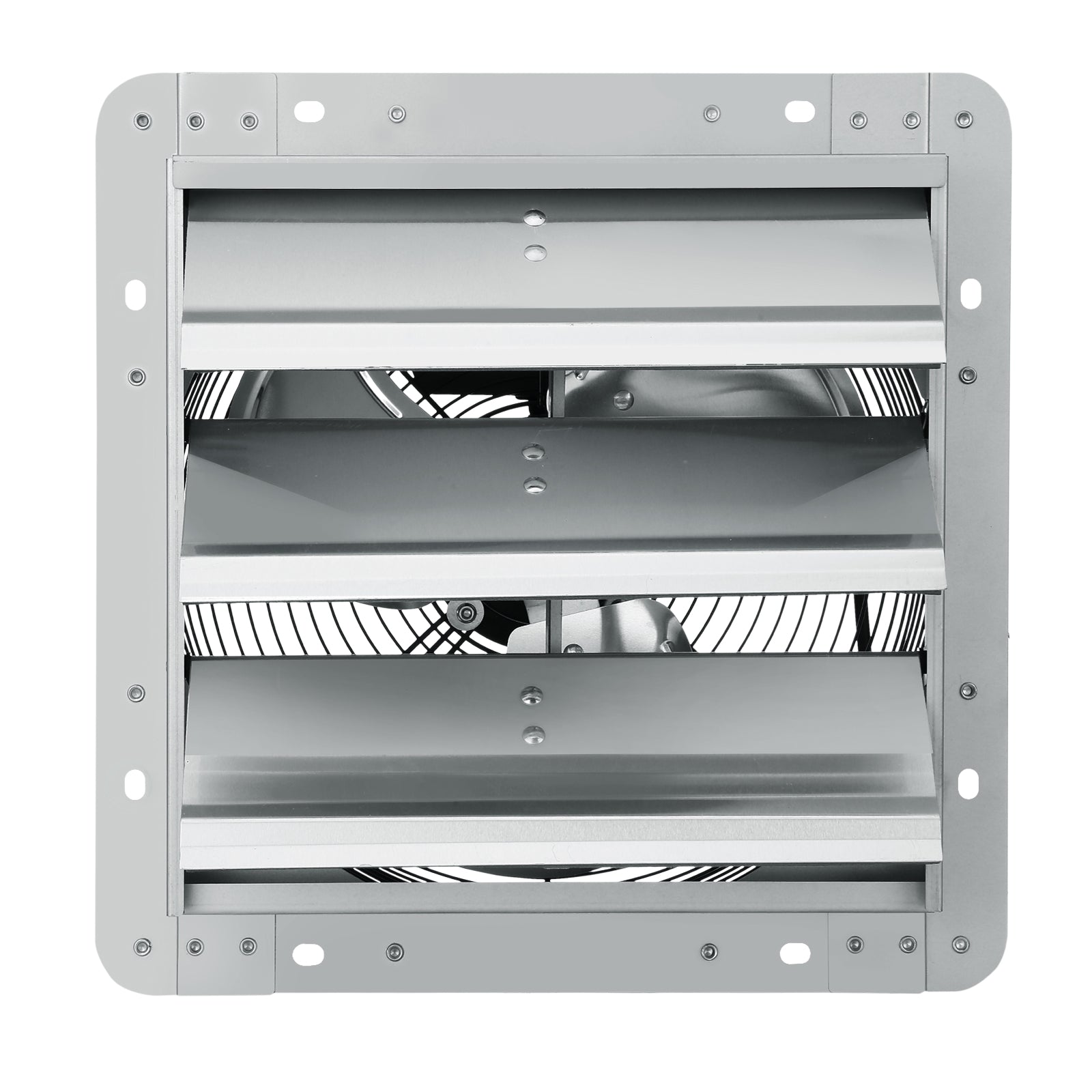 12" Shutter Exhaust Fan – 1000 CFM High‑Speed Wall Mount Attic Fan for Garage, Greenhouse, Shed, Workshop