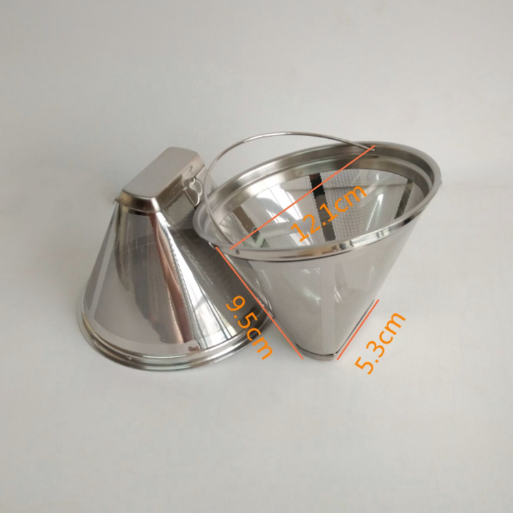 Reusable Stainless Steel Coffee Filter – Permanent Drip Brewer Basket