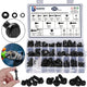 292Pcs Class 10.9 Alloy Steel Black Metric Flange Hex Bolt & Nuts Assortment Set