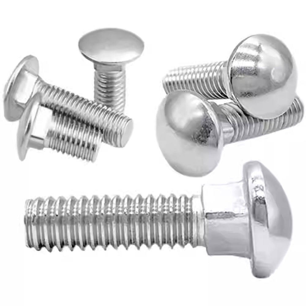 M6 M8 M10 M12 CARRIAGE BOLTS CUP SQUARE DOMED COACHSCREWS A2-70 STAINLESS STEEL