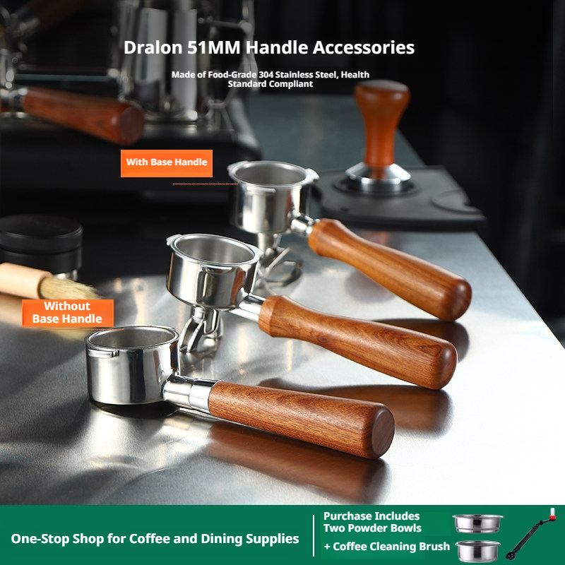 51mm Bottomless Portafilter for De'Longhi