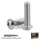 A2 Stainless Steel Button Head Allen Screws – Metric Hex Socket Bolts M3-M10