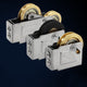 Stainless Steel Curtain Track Rollers Sliding Door Roller Ball Bearing Pulley Cupboard Door Sliding Track Accessories