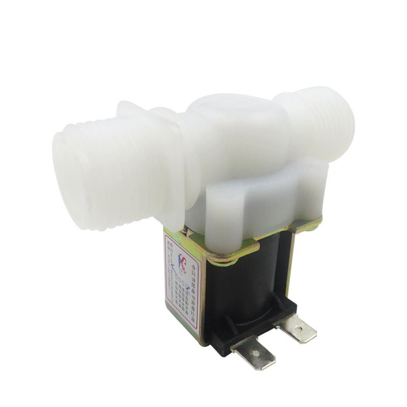 Plastic Solenoid Valve Washing Machine Water Boiler Valve DC12V Normally Closed Inlet Valve Outlet Valve Drain Valve - HomeDIYer