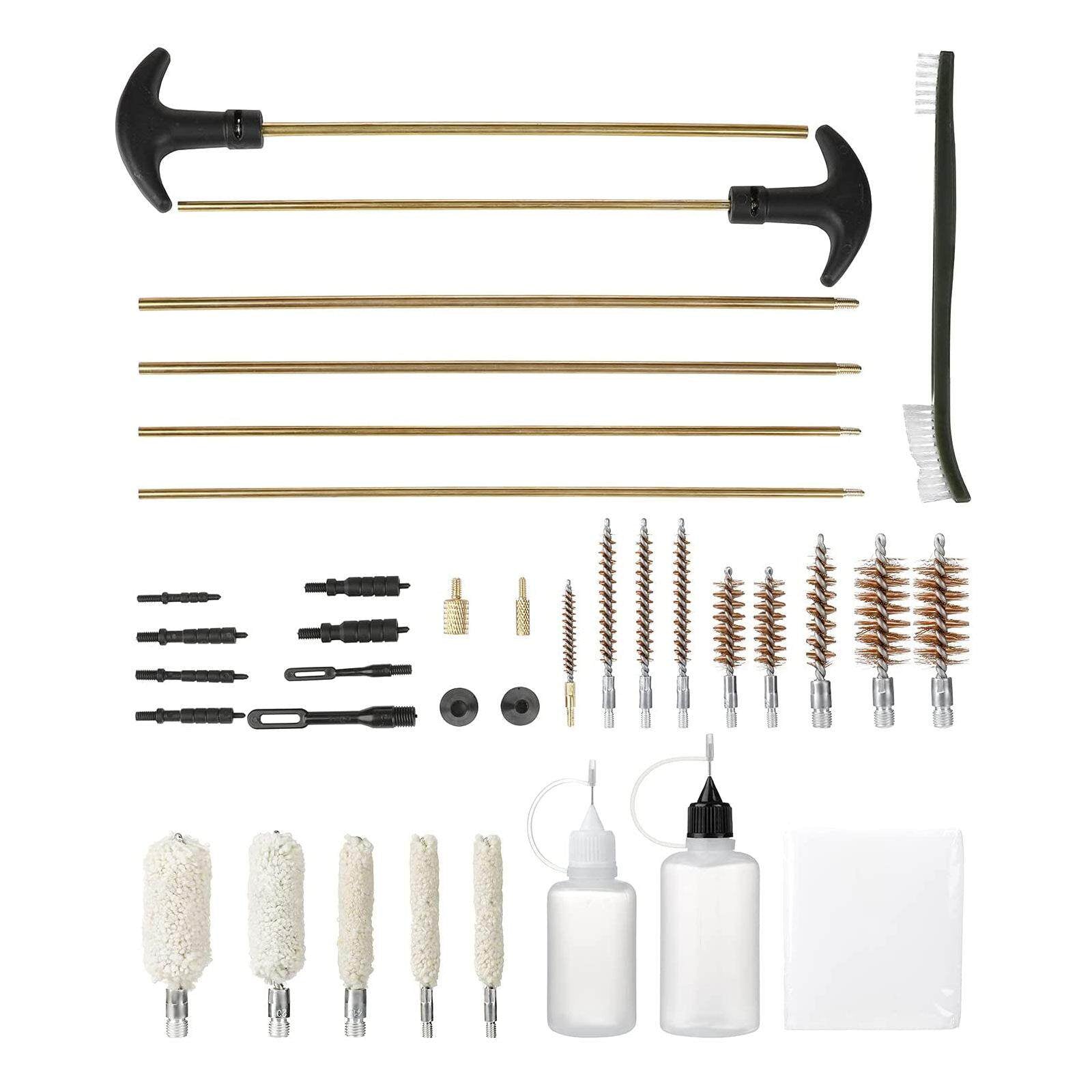 Gun Cleaning Kit Universal Gun Cleaner for Shotgun, Pistol, Rifle, All Guns with Lightweight Carrying Case