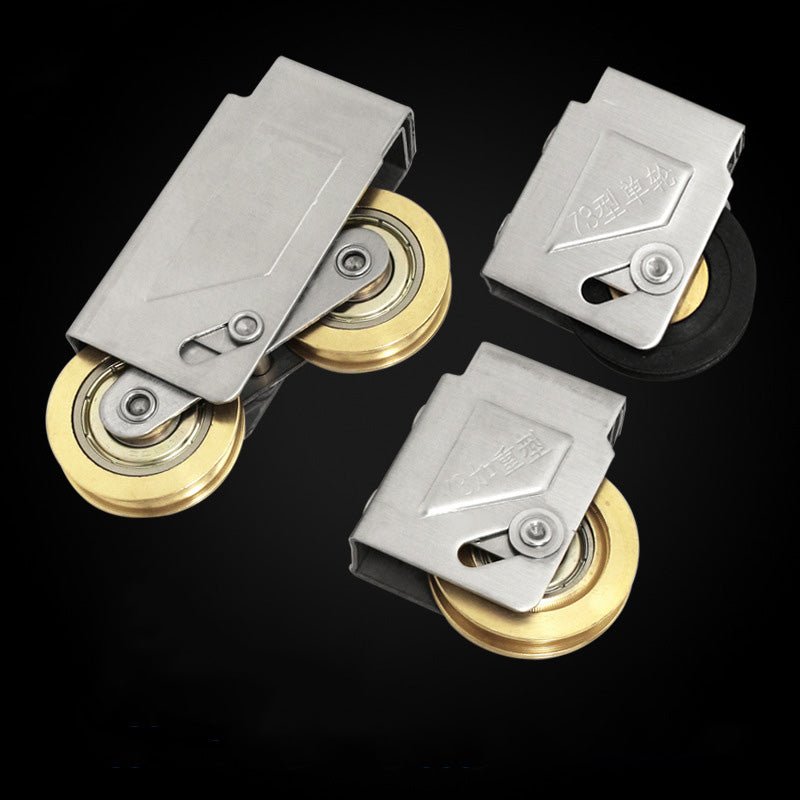 Window Guide Wheel Sliding Window Roller Pulleys | Copper & Brass | HomeDIYer