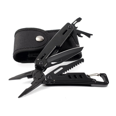 11-in-1 Mini EDC Multitool with Needle Nose Pliers, Pocket Knife & Keychain