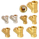 NPT Thread Y Shaped Brass Strainer Filter Valve Connector For Water Oil UE