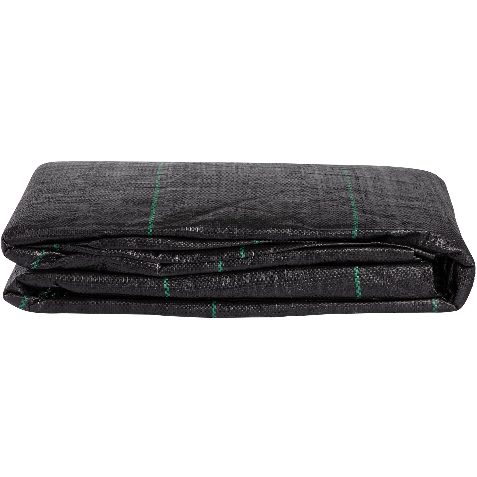Geotextile Fabric, 12.5 x 50 ft 3.5oz Woven PP Driveway Drain Cloth w/ 600lbs Tensile Strength, Heavy Duty Underlayment for Soil Stabilization, Landscaping, Weed Barrier, 12.5FT50FT-3.5OZ, Black