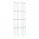Tomato Cages, 11.8" x 11.8" x 46.1", 10 Packs Square Plant Support Cages, Green PVC-Coated Steel Tomato Towers for Climbing Vegetables, Plants, Flowers, Fruits