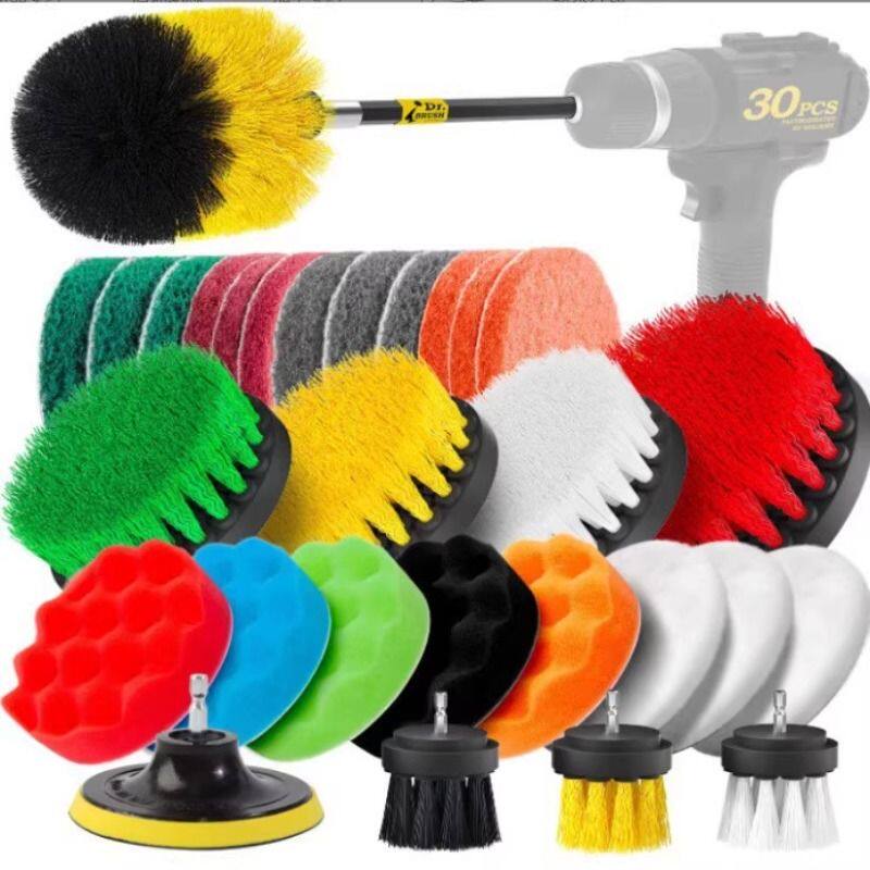 Complete Electric Drill Brush Set – 6-Piece Multi-Purpose Cleaning Kit