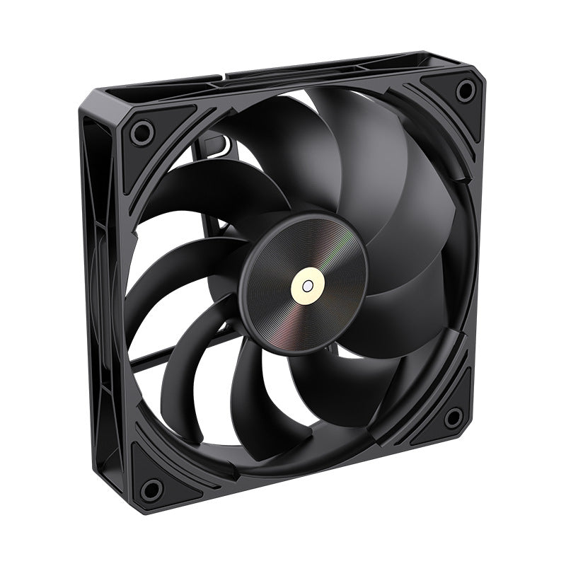 LC-X120 120mm PWM Case Fan — Non-RGB, Hydraulic Bearing, 4-Pin, 1800 RPM