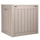 Outdoor Storage Box Resin Deck Box 31 Gallon Patio Waterproof Organizer  On-