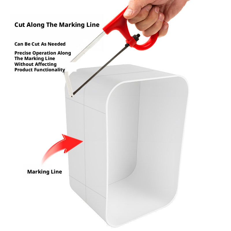 Flush-Mount ABS Deck Storage Box – Tackle Organizer with 270° Rotating Latch for Boats & Kayaks