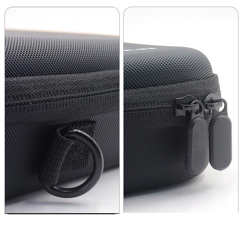 DJI Action 6 5 Pro 4 3 Hard Case Carrying Bag, EVA Splash-Resistant Storage Case with Custom-Molded Interior and Mesh Pocket, Gray or Black