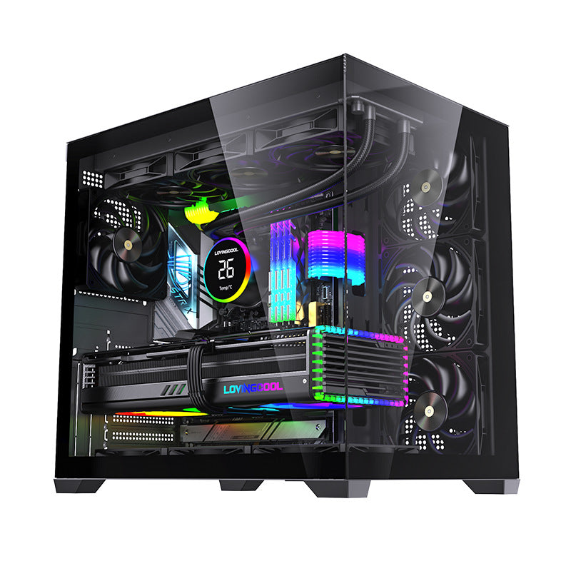 LC-X120 120mm PWM Case Fan — Non-RGB, Hydraulic Bearing, 4-Pin, 1800 RPM
