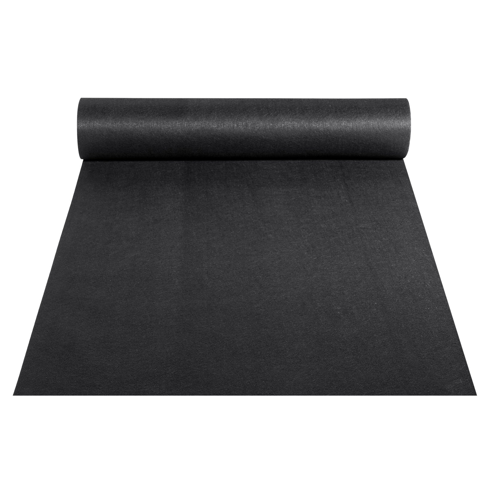 6ft x 100ft Heavy‑Duty 8oz Non‑Woven Geotextile Fabric — Professional Ground Cover & Drainage Cloth Black