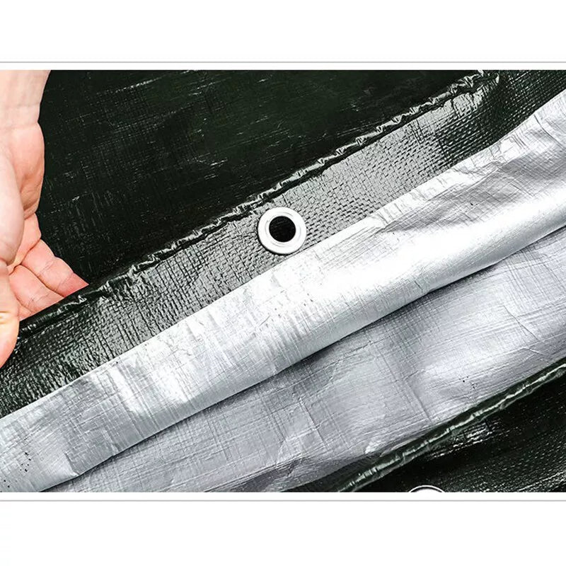 Tarpaulin Regular And Heavy Duty Waterproof Cover Tarp Ground Sheet Multi Sizes - HomeDIYer