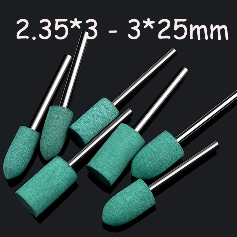 Rubber Grinding Sanding Polishing Head Rotary Tool Amber Beeswax Bodhi Mirror