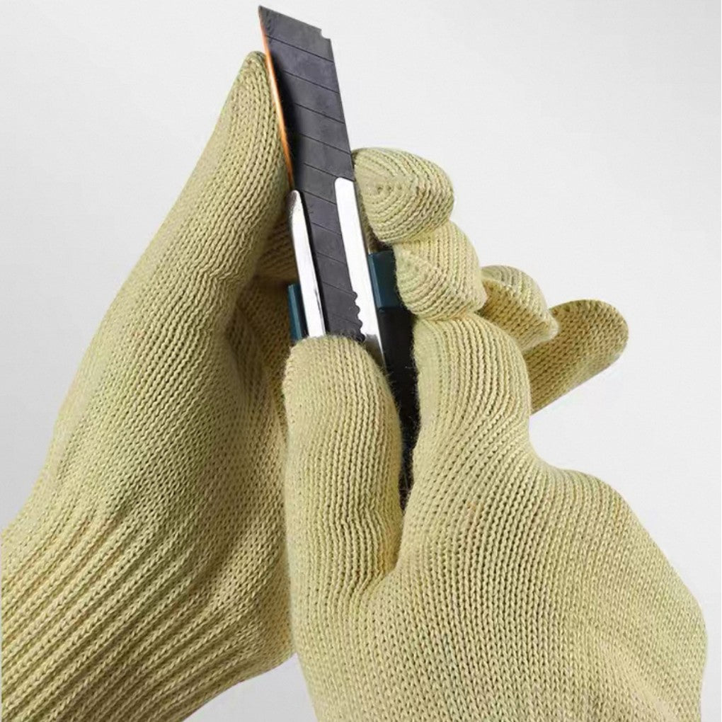 Single-Layer Aramid Cut & Heat Resistant Gloves 250°C