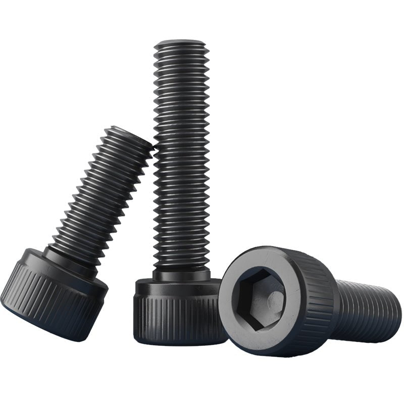 M5 M6 Black Socket Cap Head Screws Grade 12.9 Carbon Steel Allen Bolt DIN 912 - HomeDIYer