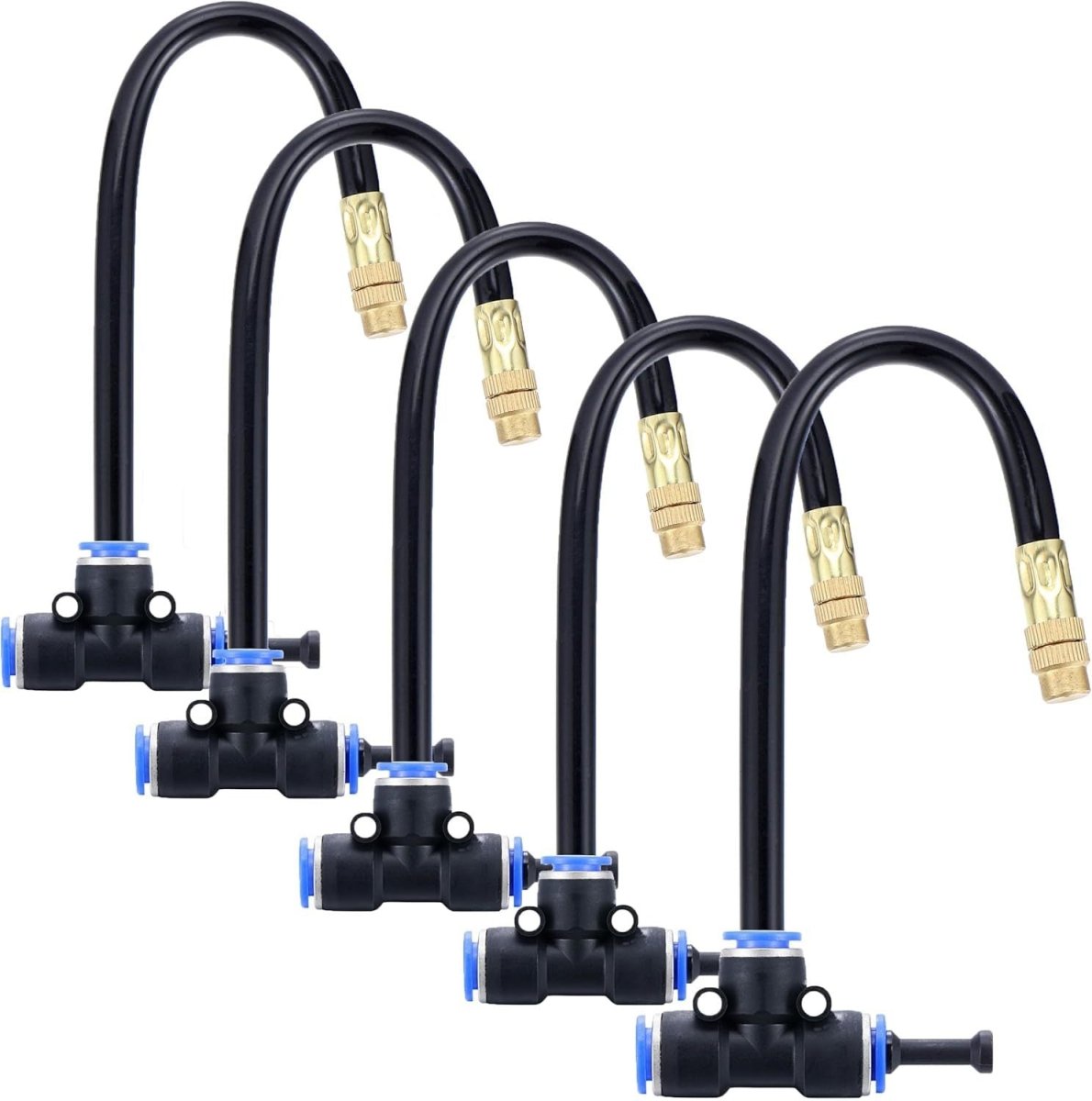 360° Curved Garden Automatic Irrigation System, Garden Grid Watering Sprinkler System DIY Irrigation Set for Greenhouse Yard Lawn Raised Garden Bed - HomeDIYer