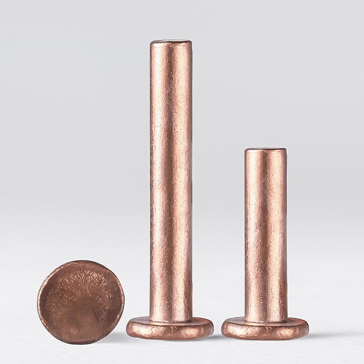 Purple Rivet Purple Copper Flat Head Rivets M1.5 M2 M2.5 M3 M4 M5 M6 M8(50PCS)