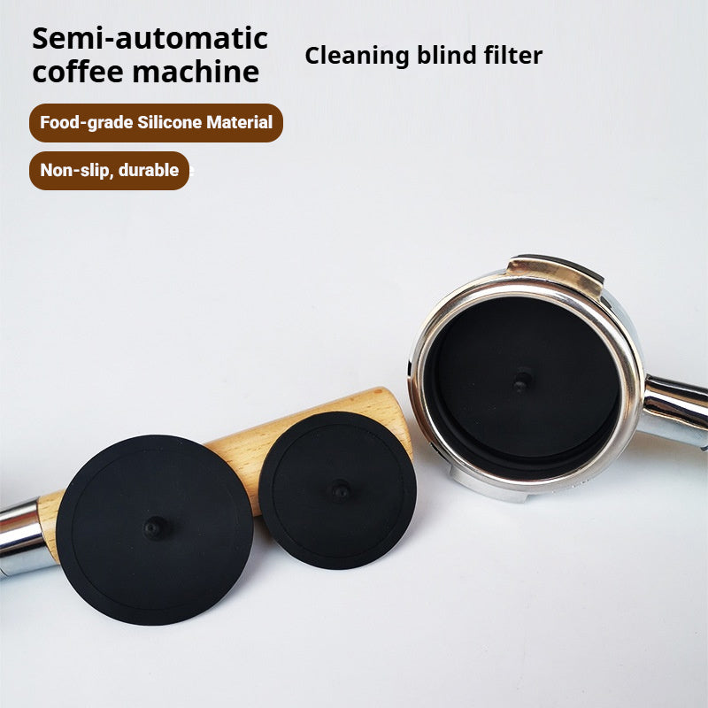 Universal ilicone Backflush Disc – Blind Espresso Machine Cleaning Insert
