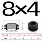 Wiring Grommets - Rubber Open Grommet - Cable Hole Plug Bung Wire Cable Protect