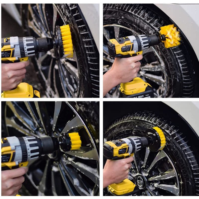 Complete Electric Drill Brush Set – 6-Piece Multi-Purpose Cleaning Kit