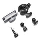 Bike and Motorcycle Handlebar Mount for GoPro DJI Insta360 Action Cameras, Aluminum Alloy Clamp with Optional 15cm Extension Rod