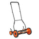 18" Manual Push Reel Lawn Mower 5-Blade Adjustable Height Grass Catcher 4 Wheels