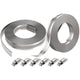 Draper Wide Hose Clamp Set |8/12 Banding width Hose Clips| 3m Banding Quick Grip