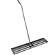 Lawn Leveling Rake, 48"x10" lawn Leveling Tool, Heavy Duty Effort Saving Lawn Level Tool, 7FT Steel Handle Lawn Leveler for Yard Garden Golf Course, Ease Level Soil Sand Dirt Surfaces and Fertilizer