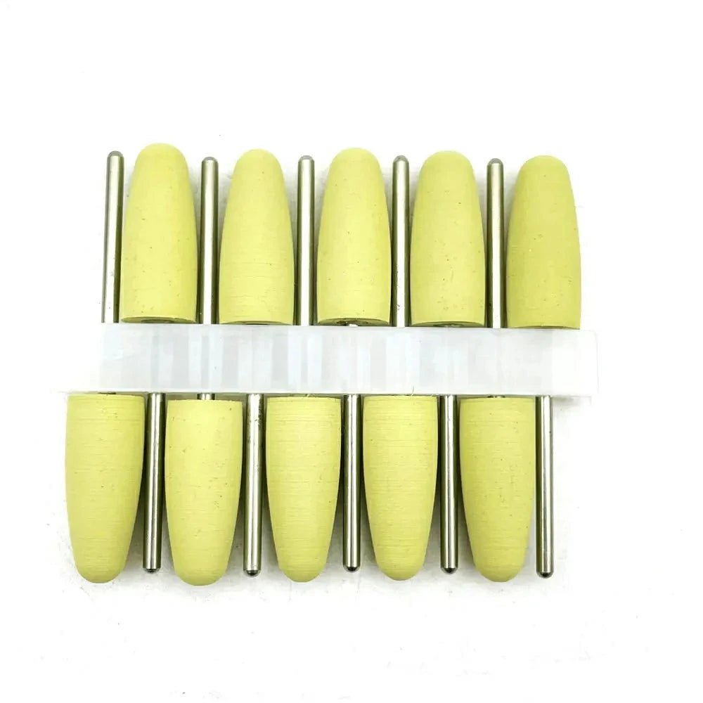 Dental Silicone Rubber Polishers Burs Grinding Heads 2.35mm HP Shank Drill Rotary Dentist Tool Dental Lab Instrument - HomeDIYer