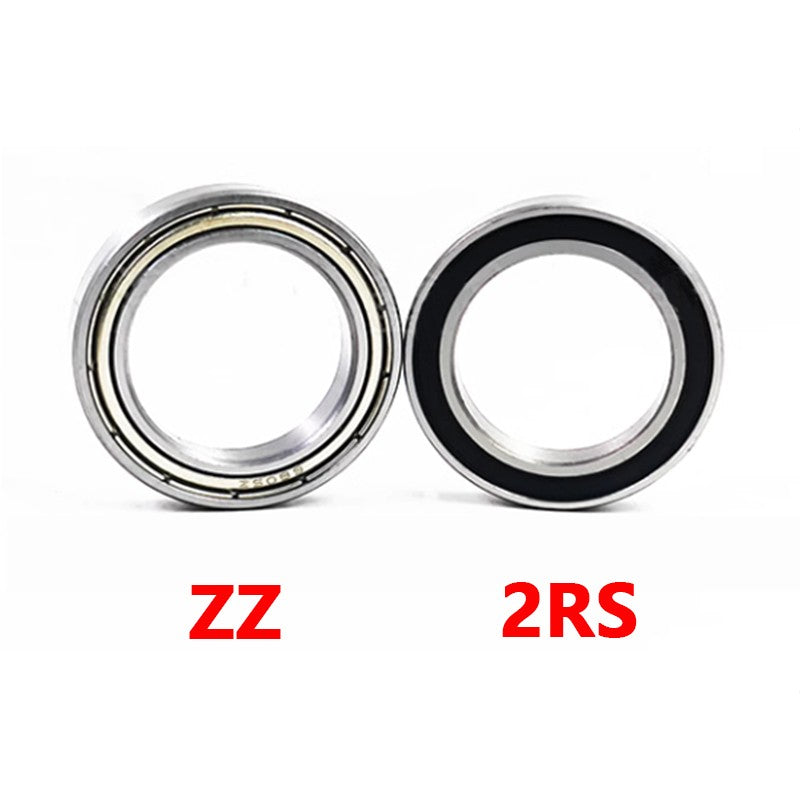 Super Thin Wall Sealed Bearings Deep Groove Ball Bearing RUBBER OR METAL SEALS