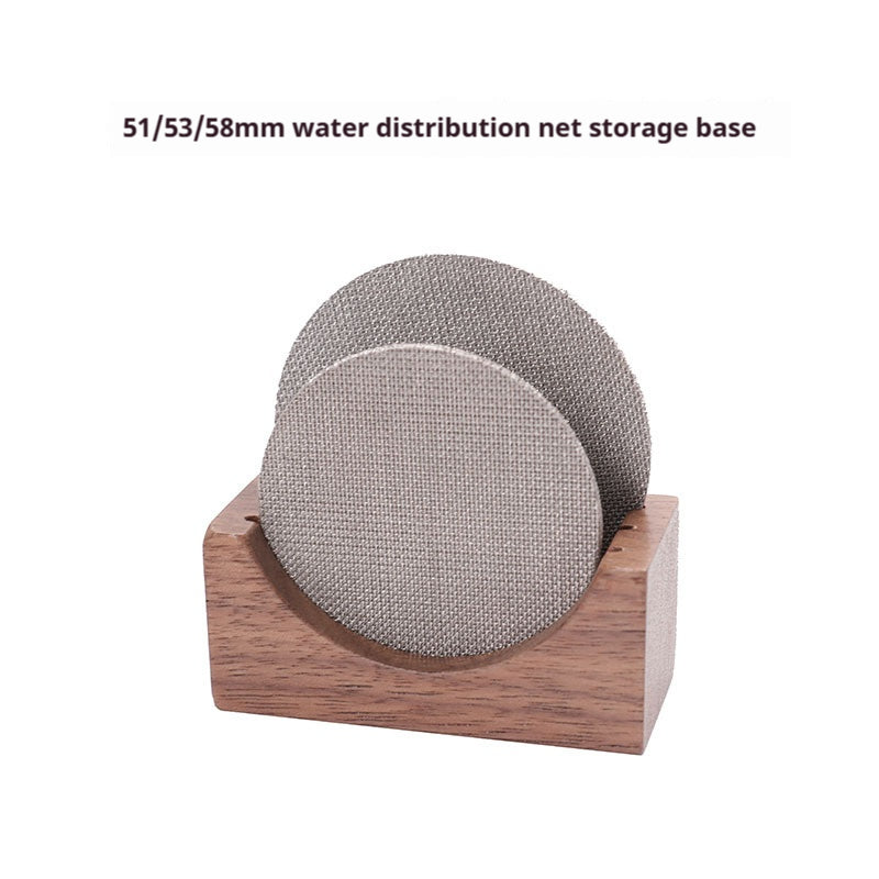 Espresso Puck Screen Storage Stand – Universal Holder for 51mm, 53mm & 58mm Sintered Mesh Filters