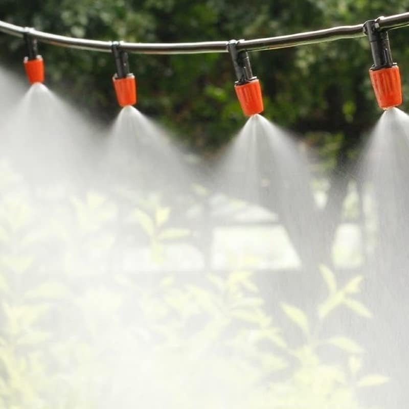 Gardening irrigation equipment 1/4 - inch Mist Irrigation Kits Accessories Plant Watering System Spray automatic watering atomization spray water diameter 30cm - HomeDIYer