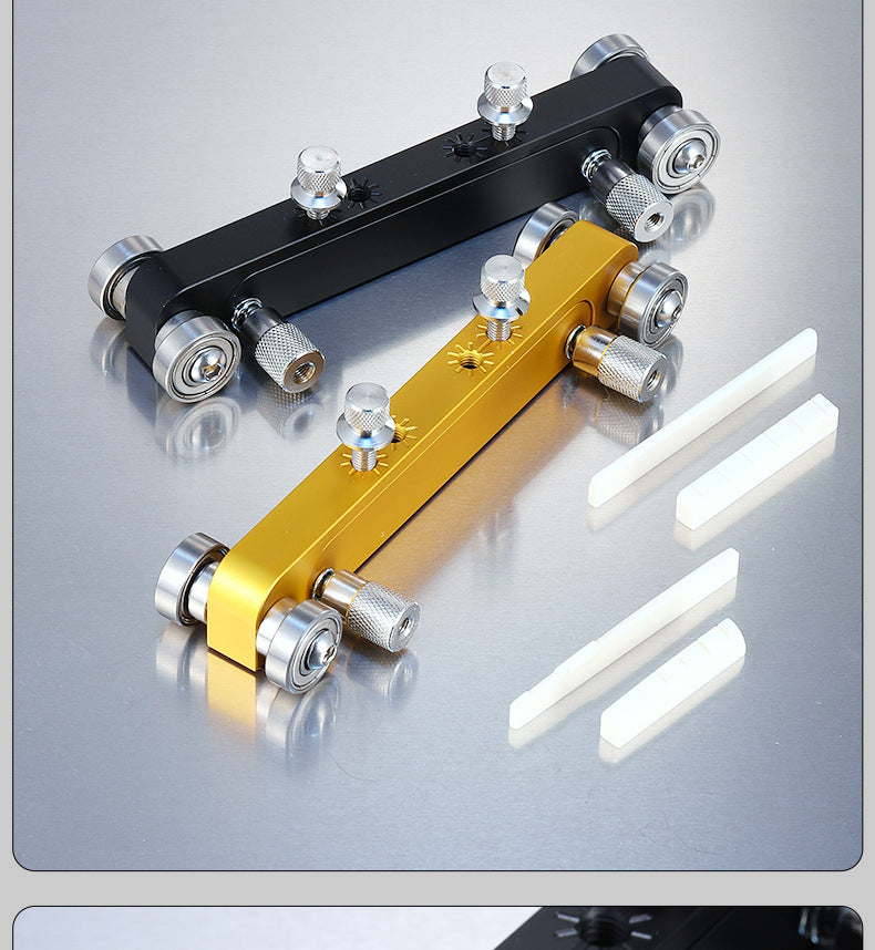 Aluminum Alloy Guitar Nut Sanding Block – Nut & Saddle Grinding Tool for Acoustic, Classical & Electric Guitar Repair