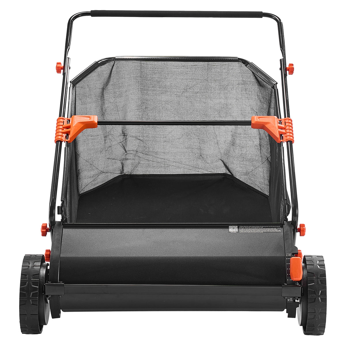Push Lawn Sweeper 30" 3 V-Shape Brushes 12 cu ft Hopper 10-Level Adjustment | HomeDIYer