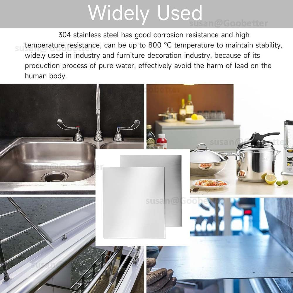 Stainless Steel Sheet Plate 0.5mm 0.8mm 1mm 1.2mm 1.5mm 2mm 2.5mm 3mm 4mm 5mm