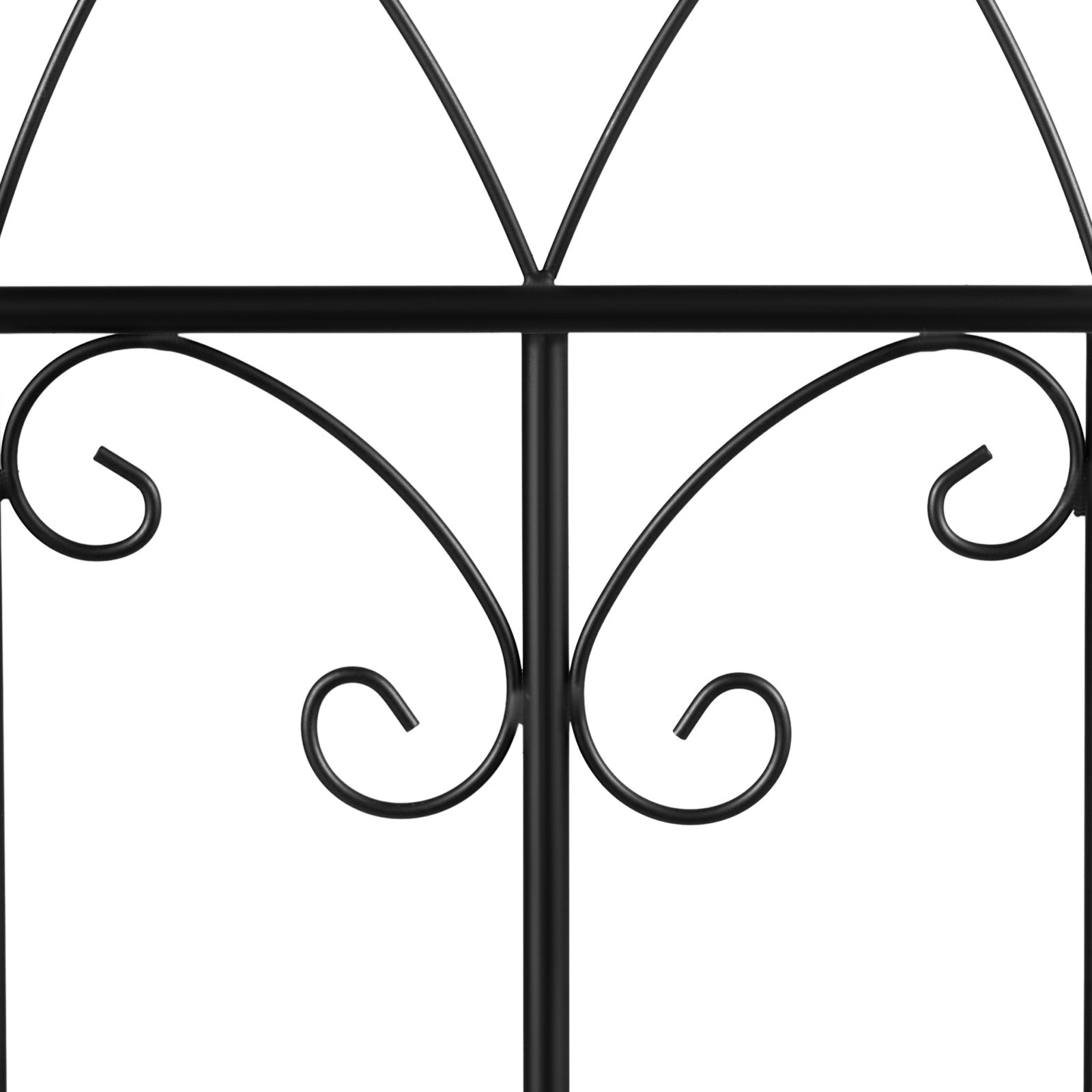 4 Packs Metal Garden Trellis for Climbing Plant Support 87x20 in Rustproof