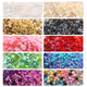 3mm Glass Rice Bead Set – 15-Slot DIY Bracelet & Necklace Making Kit, 9 Colors