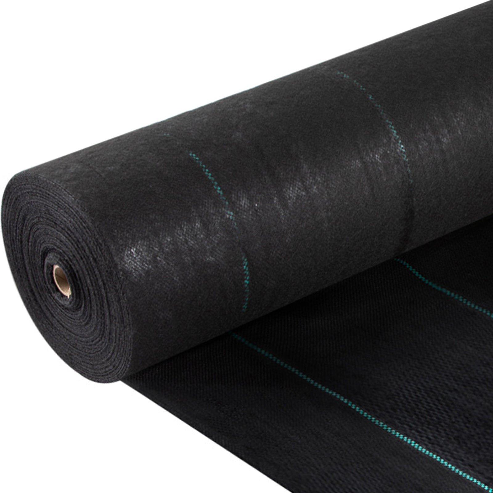 5ft x 250ft Premium 5oz Woven Weed Barrier Landscape Fabric — Heavy‑Duty Ground Cover for Garden, Lawn & Driveway Black