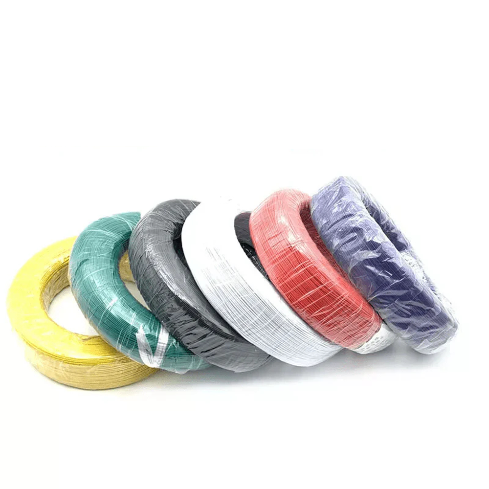 10AWG - 30AWG Silikon-Elektrodraht, flexibles Litzenkabel, verzinntes Kupfer, Grün und Grau